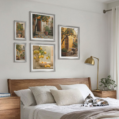 Sieninė paveikslų galerija Citrusiniai vaisiai sode
