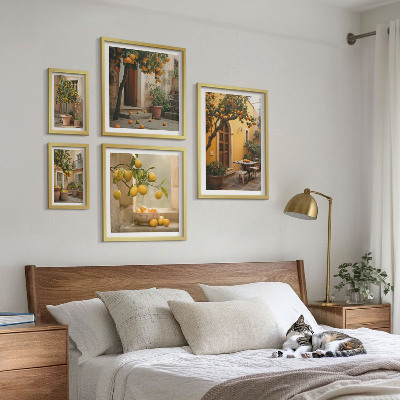 Sieninė paveikslų galerija Citrusiniai vaisiai sode