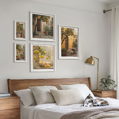 Sieninė paveikslų galerija Citrusiniai vaisiai sode