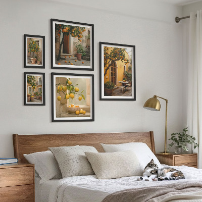 Sieninė paveikslų galerija Citrusiniai vaisiai sode