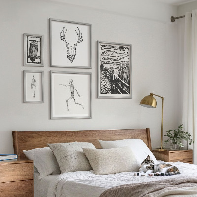 Sieninė paveikslų galerija Siurrealistinis menas, gamta, žmogus