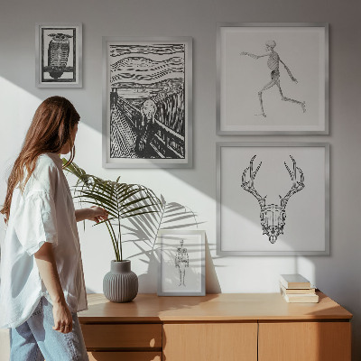 Sieninė paveikslų galerija Siurrealistinis menas, gamta, žmogus