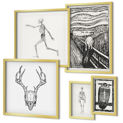 Sieninė paveikslų galerija Siurrealistinis menas, gamta, žmogus