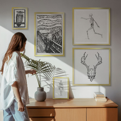 Sieninė paveikslų galerija Siurrealistinis menas, gamta, žmogus