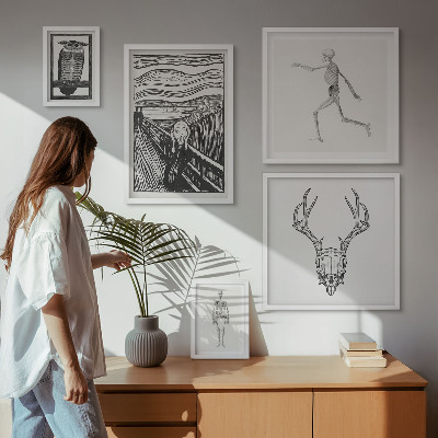Sieninė paveikslų galerija Siurrealistinis menas, gamta, žmogus