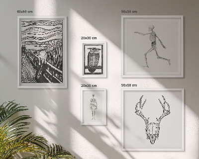 Sieninė paveikslų galerija Siurrealistinis menas, gamta, žmogus