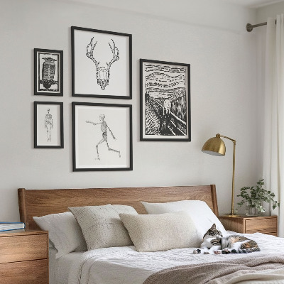 Sieninė paveikslų galerija Siurrealistinis menas, gamta, žmogus