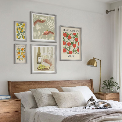 Sieninė paveikslų galerija Vintažinių vaisių ir gėlių mugė