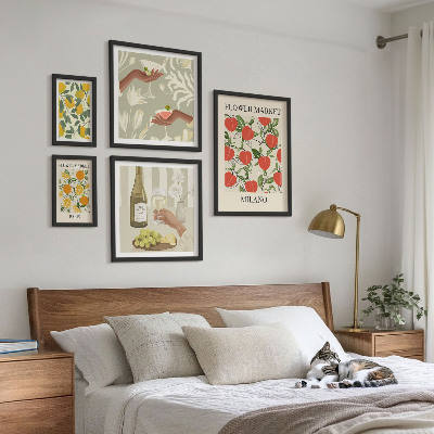 Sieninė paveikslų galerija Vintažinių vaisių ir gėlių mugė