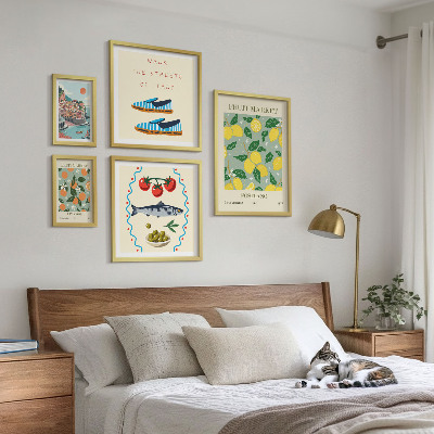 Sieninė paveikslų galerija Vaisių kolekcija iš Italijos