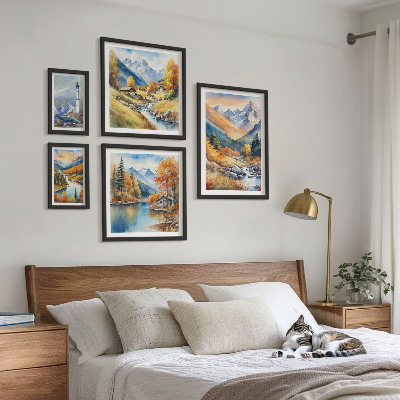 Sieninė paveikslų galerija Kalnų upių švyturys