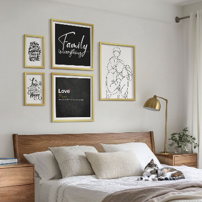 Sieninė paveikslų galerija Šeimos vertybės – meilė ir artumas