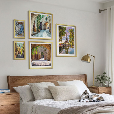 Sieninė paveikslų galerija Įspūdingi Europos miestų vaizdai