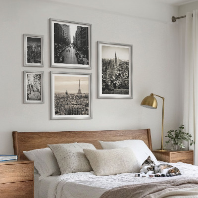 Sieninė paveikslų galerija Europos sostinių panoramos