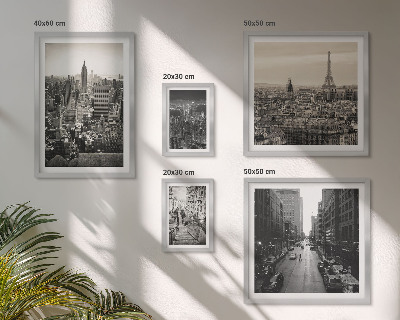 Sieninė paveikslų galerija Europos sostinių panoramos