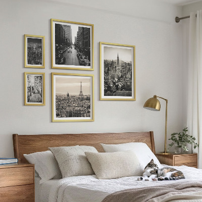 Sieninė paveikslų galerija Europos sostinių panoramos
