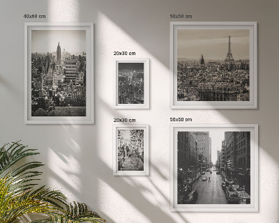 Sieninė paveikslų galerija Europos sostinių panoramos