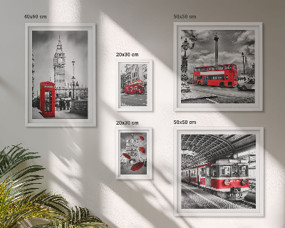 Sieninė paveikslų galerija Londono motyvai su akcentais