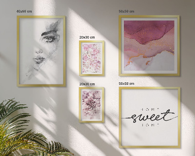 Sieninė paveikslų galerija Moterų portretai, gėlės, pastelė