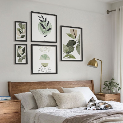 Sieninė paveikslų galerija Skandinaviški augalų motyvai