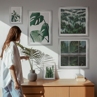 Sieninė paveikslų galerija Augalų įkvėpimas iš tropikų