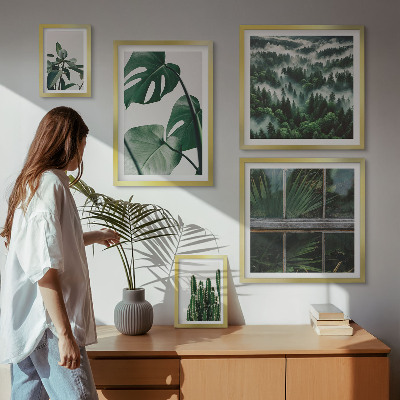 Sieninė paveikslų galerija Augalų įkvėpimas iš tropikų