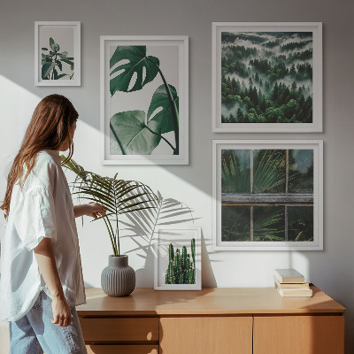 Sieninė paveikslų galerija Augalų įkvėpimas iš tropikų