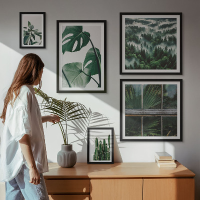 Sieninė paveikslų galerija Augalų įkvėpimas iš tropikų