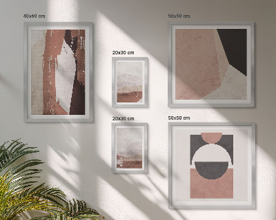 Sieninė paveikslų galerija Abstrakčios žemės kompozicijos