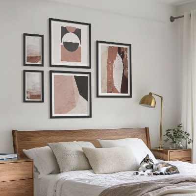 Sieninė paveikslų galerija Abstrakčios žemės kompozicijos