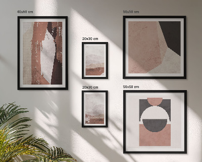 Sieninė paveikslų galerija Abstrakčios žemės kompozicijos