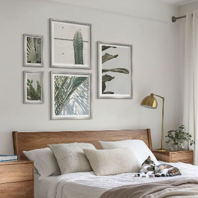Sieninė paveikslų galerija Modernūs augalų akcentai