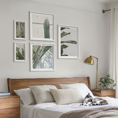 Sieninė paveikslų galerija Modernūs augalų akcentai