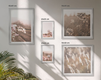 Sieninė paveikslų galerija Subtilaus gamtos gėlių motyvai
