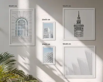 Paveikslų rinkinys miegamajam modernus architektūrinis minimalizmas