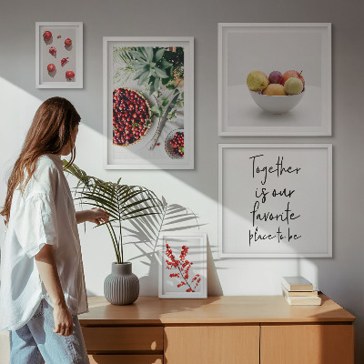 Sieninė paveikslų galerija Vaisių ir augalų kompozicijos