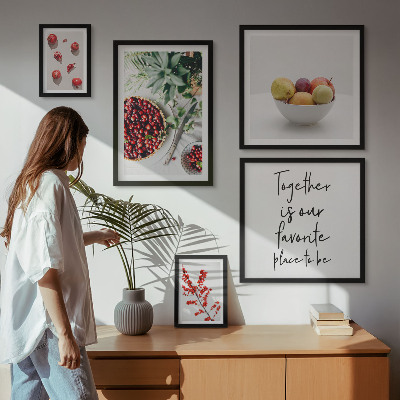 Sieninė paveikslų galerija Vaisių ir augalų kompozicijos