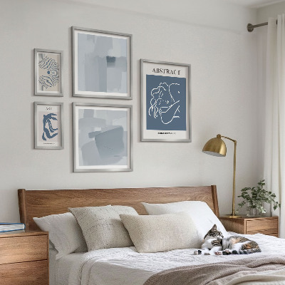 Sieninė paveikslų galerija Stilingos minimalistinės abstrakcijos