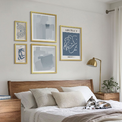 Sieninė paveikslų galerija Stilingos minimalistinės abstrakcijos