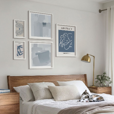 Sieninė paveikslų galerija Stilingos minimalistinės abstrakcijos