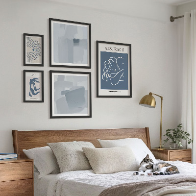 Sieninė paveikslų galerija Stilingos minimalistinės abstrakcijos