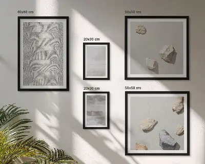 Paveikslų rinkinys miegamajam modernaus minimalistinio tekstūros stiliaus