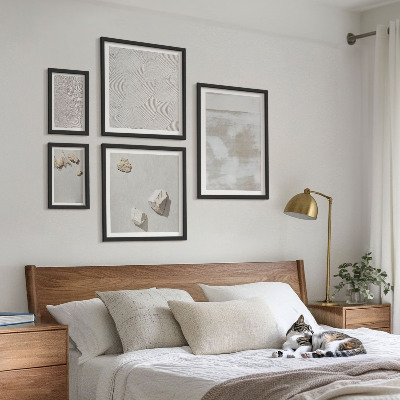 Sieninė paveikslų galerija Smėlio akmenų bohemiška tekstūra