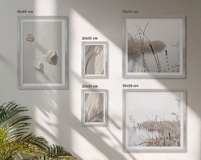 Sieninė paveikslų galerija Boho stiliaus struktūros stambūs planai