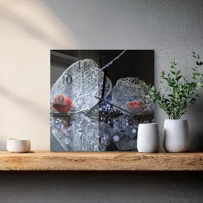 Kvadratinis sieninis laikrodis Gabalas
