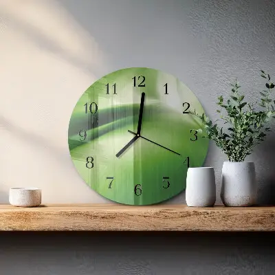 Apvalus sieninis laikrodis Abstrakcija