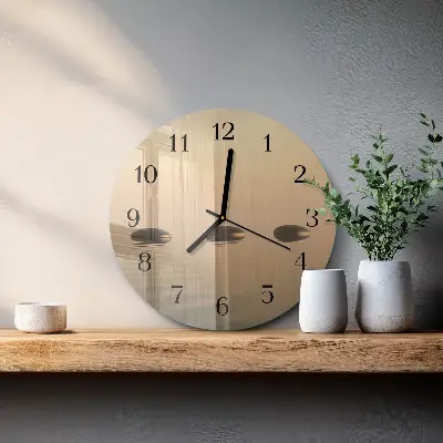 Apvalus sieninis laikrodis Akmenų vanduo