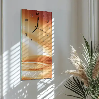 Vertikalus sieninis laikrodis Abstrakcija