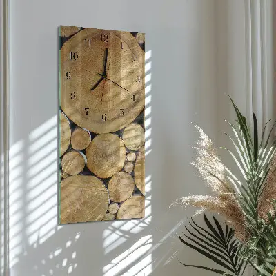 Stačiakampio stiklo laikrodis Mediena