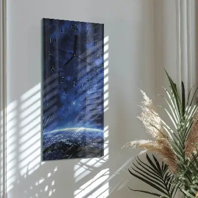 Vertikalus sieninis laikrodis Kosmosas